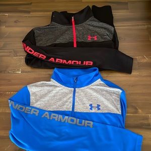 Lot of 2 Under Armour boys long sleeve